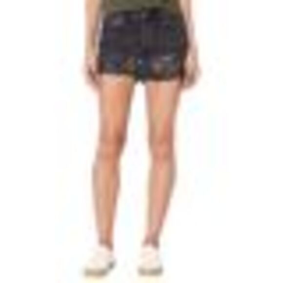 Free People Maggie Mid-Rise Denim Shorts In Montero - 31 - Picture 3 of 3